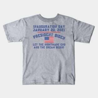 President Joe Biden Inauguration Day January 20, 2021 Kids T-Shirt